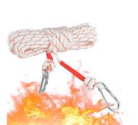 Générique Corda Di Sicurezza Strumento Di Salvataggio Portatile A Doppio Gancio | Arrampicata Appassionati Sport Uomini Donne Corda Strumento Sopravvivenza Salvataggio Fuga Doppio