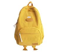 Générique Corduroy Backpack - Duck Backpack | Yellow Duck Back pack