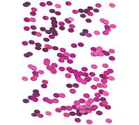 Generique - Coriandoli da tavola Rotondi Fucsia Taglia Unica