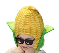 Générique Corn Hat Costume, Corn Food Apparel, Corn Hat, Farmhouse Decor Hat, Plush Corn Hat, Corn Cosplay Hat, Creative Farm Hat, Harvest Festival Costume, Food Themed Hat, Corn Hat Accessories
