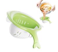 Générique Corner Sink Strainer, Whale Drain Basket, Magnetic Kitchen Filter, Anti Clog Sink Catcher Food Scrap Hair Trap Organizer Fruit Veggie Washer Strainer Home Restaurant Bar Laundry Use