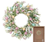 Générique Corona di Pasqua - Schiuma ABS 45 cm | Corona Uova di Pasqua | Corone Primavera con Uova | Corone Porta Rami Decorazione Fermetta per Porta Parete e Decorazione Stagionale