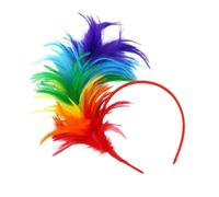 Générique Corona di testa Carnevale | Cerchietto multicolore per travestimento - Accessorio per feste | per eventi concerti matrimonio celebrazione stagionale vacanze riunione famiglia e scuola