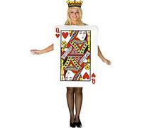 Generique - Costume carta regina di cuori donna