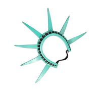 Générique Costume da Lady Li-bertys con corona e torcia - Nuova novità Adulto Statua di Li-berty Costume | Costume costume costume della statua adulta della libertà | 4 luglio