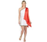 generique Costume dea romana donna - Rosso - M