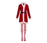 Générique Costume di Natale, costume da scena, spettacolo, festa, anno, sexy, coniglietto, ragazza, cosplay