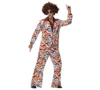 Générique Costume Halloween Costume Carnevale Adulto Retro Anni 70 Discoteca Europea Americana Coppia Bar Notte Show Costume Halloween