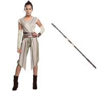 generique Costume per adulto Luxe Rey - Star Wars VII S