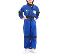 Générique Costume per Halloween da ragazzo astronauta tuta spaziale costume da bambino Halloween per cosplay festa carnevale