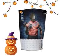 Générique Costume per Halloween da uomo, indossabile con stampa e divertente per adolescenti, donne, feste di Halloween, spettacoli e cosplay
