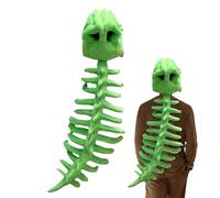 Générique Costume scheletro dinosauro - abbigliamento da costume con suono, ideale per feste e cosplay, per spettacoli eventi a tema convenzioni festival casa