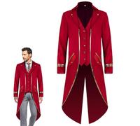 Générique Costume Tailcoat Uomo | Deluxe Tailcoat Gotico Cosplay Frock