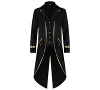 Générique Costume Tailcoat Uomo | Deluxe Tailcoat Gotico Cosplay Frock