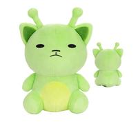 Générique Cotton Doll Plush Toys, Green Alien Cat Sumptuous, 5,91 x 7,87 pollici portatile e versatile, Throw Pillows Plush Action Figures for Family, Friends, Childrens