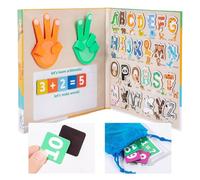 Générique Counting Activity Toy, Preschool Educational Game, Interactive Letter and Number Matching, Color Recognition Cards, Multicolor 78 Pece Set, Great for Kindergarten Classroom Learning