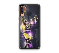 Générique Cover per Samsung Galaxy A10 Silicone TPU Jordan Bryant Lebron James Leggendes Basket Ball Star numero 23 24 Ballon Street Hiphop 260 Ref 812