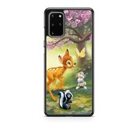 Générique Cover per Samsung Galaxy A12 Silicone TPU Bambi Amour Love Cute Thumper Friends Phone Case Cover Bambi Panpan Amici Ref 595