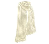 Générique Cravatta glitterata blu Coarse Yarn Knitted Scarf For Women In Autunno And Inverno Thick and Long Knitted Labeled Couple's Warm Scarf Student Shawl Polso Computer, beige, A