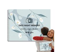Générique Creative Date Diary, Uñique Dáte iary for Couples, Romantic Gift for Boyfriend Newlyweds Wedding, Date del piano memorabile, 1 Diary