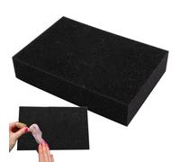 Générique Creative Wool Mat - Needle Felting Pad for Craft Projects | High-Weave Sponge with Black, Rettangolo Knitting Tool, Soft Cushion Base, Home Dorm Apartment Supplies for DIY