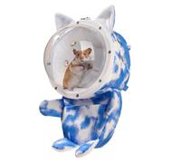 Générique Criceto Carrier Bag, Cute Bonding Pouch, Travel Pet Carrier, Small Pet Carriers with Breathable Small Pet Carrier for Cincillas, Criccioli, Hedgehogs Safe and Comfortable Travel, blu, Se