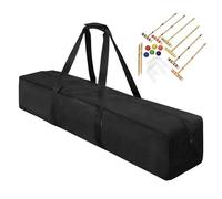 Générique Croquet Carrying Bag, Large Zippered Duffel with Handles, Durable Sports Equipment Organizer, Travel Croquet Storage 40.16x9.45x7.87 inch for Outdoor Games