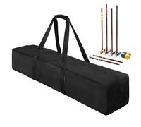 Générique Croquet Storage Bag, Large Zippered Duffel with Handles, Durable Sports Equipment Carrier, 40.16x9.45x7.87 inch Portable Travel Organizer for Croquet Mallets and Accessories