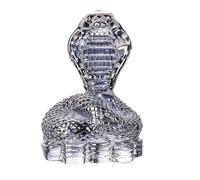 Générique Crystal Snake - Snake Figurine | Crystal Figurine | Crystal Snake Statua | Collezionabile Snake Figurine 3.2 pollici Crystal Snake Statua | Chinese Animal Sculpture Glass Modern New Year