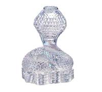 Générique Crystal Snake - Snake Figurine | Crystal Figurine | Crystal Snake Statua | Collezionabile Snake Figurine 3.2 pollici Crystal Snake Statua | Chinese Animal Sculpture Glass Modern New Year