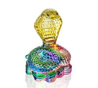 Générique Crystal Snake - Snake Figurine | Crystal Figurine | Crystal Snake Statua | Collezionabile Snake Figurine 3.2 pollici Crystal Snake Statua | Chinese Animal Sculpture Glass Modern New Year