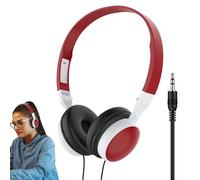 Générique Cuffie da gioco cablate, auricolari Supra-auricolari, cuffie over-ear per computer, da gioco pieghevoli, cuffie antirumore per computer e tablet
