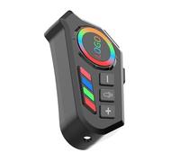 Générique Cuffie per Casco da Moto, Kit Intercom, Luce Colorata Assistente Vocale Anti-Rumore Impermeabile per Uomini Donne Scooter Sport Motorizzati