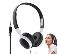 Générique Cuffie per PC, Cuffie da gioco cablate,Cuffie over-ear cablate per computer |Cuffie da gioco pieghevoli, cuffie antirumore per computer e tablet