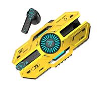 Générique Cuffie senza fili | Riduzione attiva del rumore Luce RGB e comfort ottimale,Elettronica di grande pubblico anti-sudore per esperienza migliorata in spostamenti sportivi e ufficio