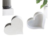 Générique Cuore in silicone Mold for Resin - 3D Heart Casting Mod for Epoxy, Mirror-Polished Valentine's Day DIY Jewelry & Decor | Flessibile Easy-Release Resin Mold for Keepsakes &