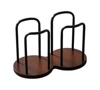 Générique Cup Storage Rack - Secure Non-Slip Wooden Display Shelf | Water Bottle And Cup organizer For Kitchen, Dining And Home Wall Shelf