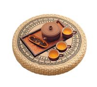 Générique Cuscini seduti per Yoga - Cuscino da Pavimento Giapponese | Tatami Traspirante Tampone per il Tè Bay Beach Matte di Meditazione