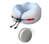 Générique Cuscino Cervical da Viaggio - Poliestere, Memory Foam | Cuscino Supporto per aeroplano, Cuscino in Memory Foam per Adulti Lungo volo Treno Auto Viaggio sul