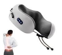 Générique Cuscino massaggiatore per la nuca a 3 livelli elettrico ergonomico silenzioso supporto con calore | cuscino da viaggio per la nuca - per TV Viaggi Pausa Seduto Letto Divano Ufficio Casa