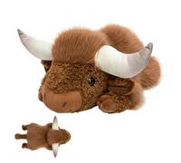 Générique Cuscino per - Peluche 30 cm, giocattolo a ER pesato | Cuscino del corpo, adorabile compagno animale della fattoria per soggiorno, comodino, sala giochi, viaggio, seggiolino auto