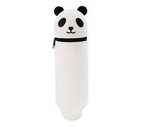 Générique Custodia in silicone per penne, studenti, Panda Travel Case, 2,6 x 2,6 x 8 cm, simpatica penna animale, organizer per bambini, adulti, Classroom, School, College, Dorm, Study, Home