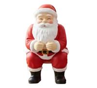 Générique Custodia per accessori divertenti di Babbo Natale | Accessorio per e adulti, routine di spazzolatura quotidiana, simpatico cappuccio per bagno, dormitorio,