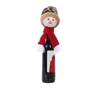 Générique Custodia per bottiglia di vino di Natale con Babbo Natale a