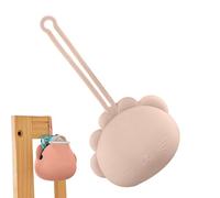 Générique Custodia portatile Pacifier Organizer Box, supporto in silicone animale, contenitore con cordino, Pacifier Storage Bag, Travel-Friendly, per attrezzi quotidiani, camminate, lunghi