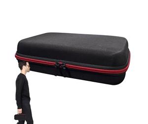 Générique Custodia rigida per microfono, custodia da viaggio per microfono, custodia rigida e impermeabile in EVA con separazione delle fessure per il trasporto da viaggio con dou