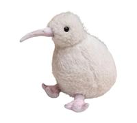 Générique Cute Kiwi Bird Stuffed Toy, Soft Animal Hugging Pillow, Compact Stuffed Animals, Adorable Plush Doll for Christmas Holiday Presents and Decor, Children Adult, Gray, Coffee, White