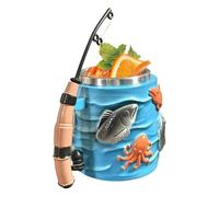 Générique da caffè, 300 ml, doppia parete, in acciaio , per latte, ideale per il pescatore, per latte acqua gassata succo tè birra padre fidanzato nonno zio