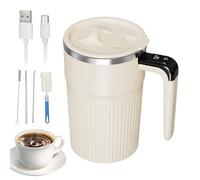 Générique da caffè a agitazione automatica ricaricabile da 400 ml, elettrica portatile per caffè, casa, viaggi, vacanze, ufficio, scuola, appartamento