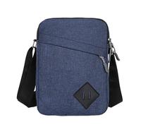 Générique Da corsa originale uomini e donne universale piccola borsa quadrata spalla continuare Documento borsa a tracolla pranzo per gli uomini lavoro pesante, blu, Taglia unica